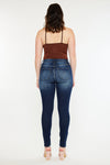 Wesley High Rise Super Skinny Jeans - Curvy - Official Kancan USA