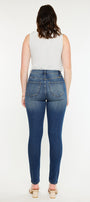 Wesley High Rise Super Skinny Jeans - Curvy - Official Kancan USA
