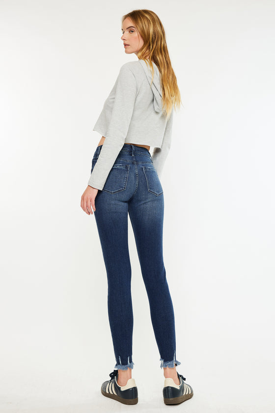 Lucia High Rise Ankle Skinny Jeans