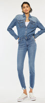 Lucia High Rise Ankle Skinny Jeans - Official Kancan USA