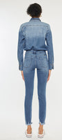 Lucia High Rise Ankle Skinny Jeans - Official Kancan USA
