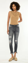 Lourdes High Rise Ankle Skinny - Official Kancan USA
