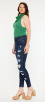 Monroe High Rise Super Skinny Jeans - Curvy - Official Kancan USA