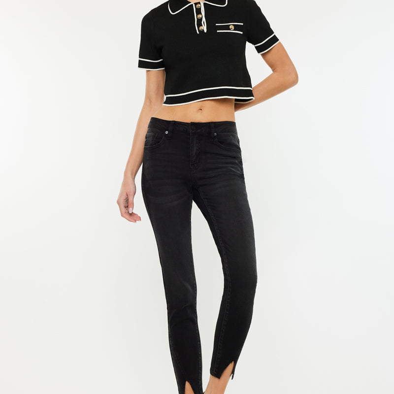 Kingston Mid Rise Ankle Skinny Jeans - Official Kancan USA