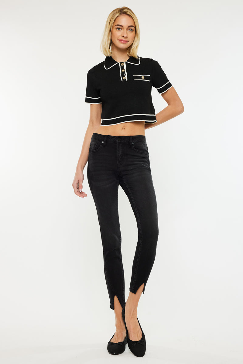 Kingston Mid Rise Ankle Skinny Jeans - Official Kancan USA