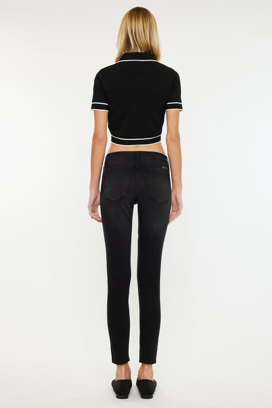 Kingston Mid Rise Ankle Skinny Jeans - Official Kancan USA