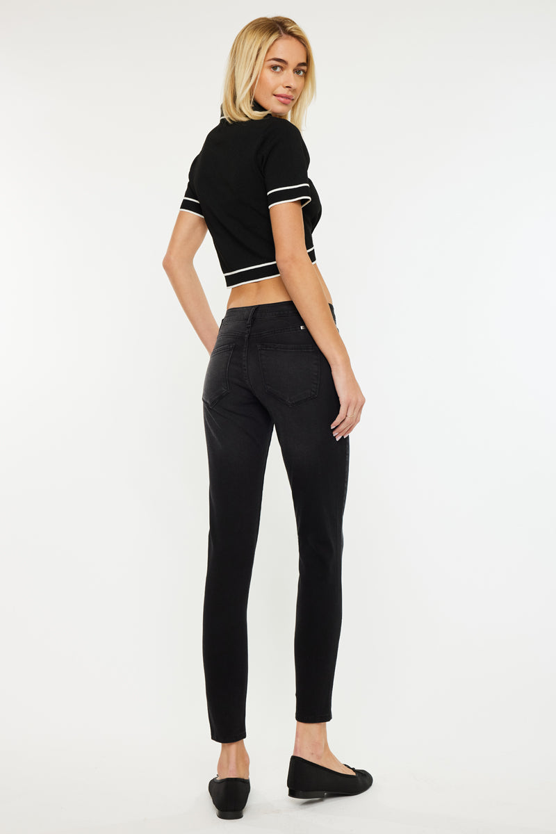 Kingston Mid Rise Ankle Skinny Jeans - Official Kancan USA