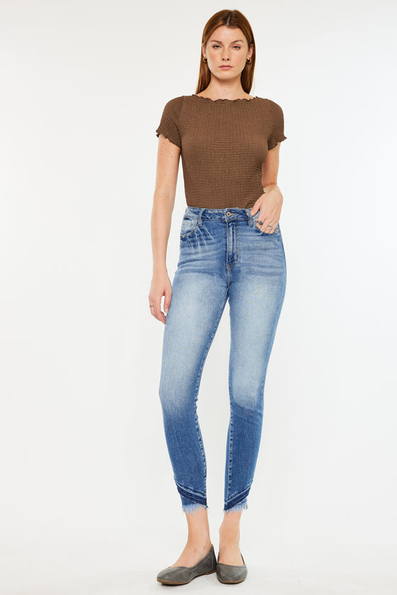 Shiloh High Rise Ankle Skinny Jeans - Official Kancan USA