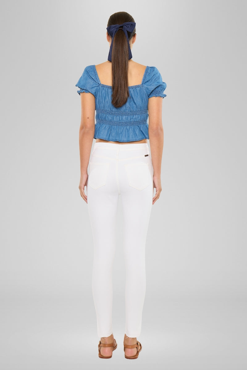 Shiloh High Rise Ankle Skinny Jeans - Official Kancan USA