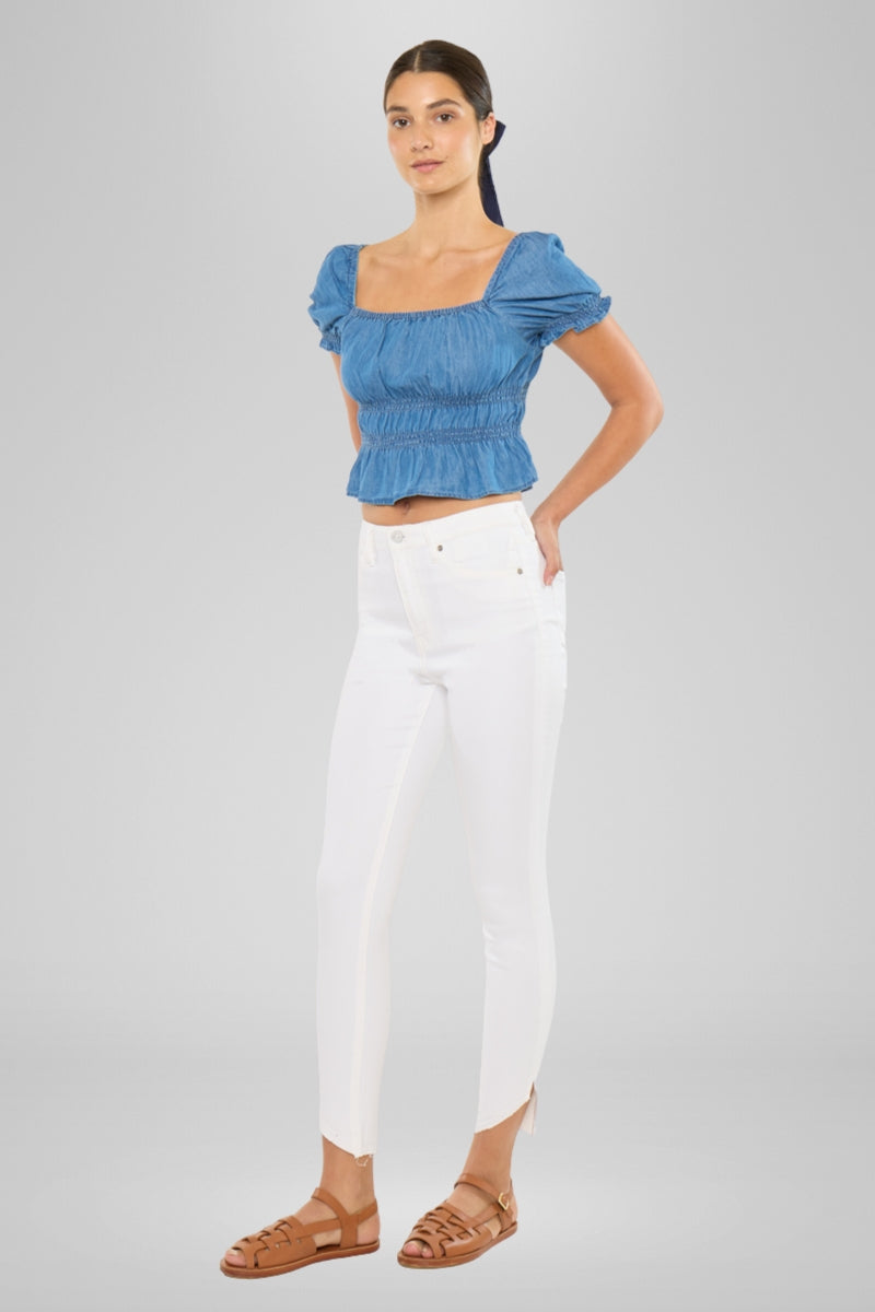 Shiloh High Rise Ankle Skinny Jeans - Official Kancan USA