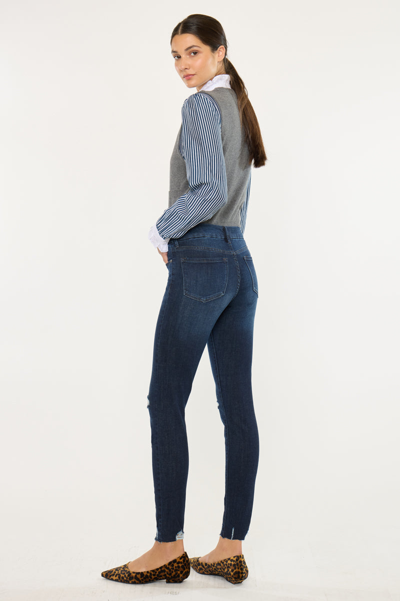 Penelope High Rise Ankle Skinny Jeans - Official Kancan USA