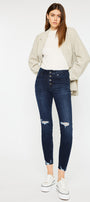Penelope High Rise Ankle Skinny Jeans - Official Kancan USA