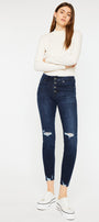 Penelope High Rise Ankle Skinny Jeans - Official Kancan USA