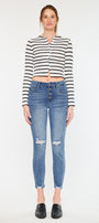 Penelope High Rise Ankle Skinny Jeans - Official Kancan USA