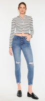 Penelope High Rise Ankle Skinny Jeans - Official Kancan USA
