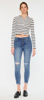 Penelope High Rise Ankle Skinny Jeans - Official Kancan USA