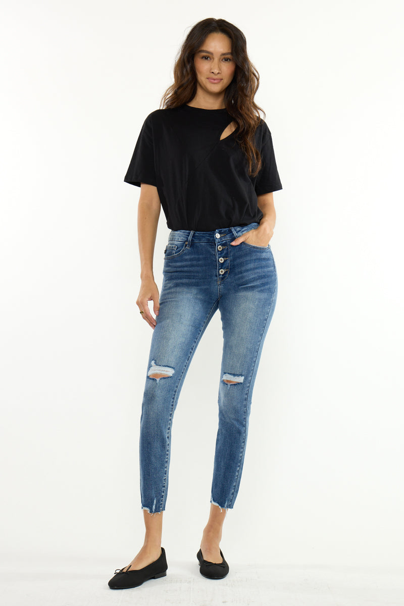 Penelope High Rise Ankle Skinny