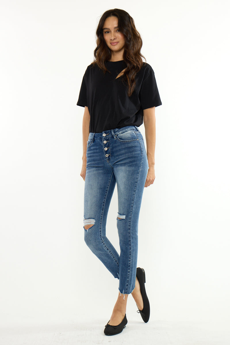 Penelope High Rise Ankle Skinny