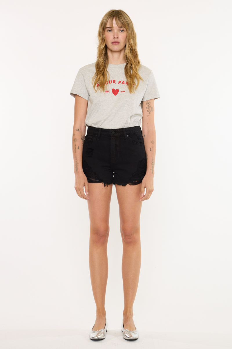 Shana High Rise Shorts - Official Kancan USA