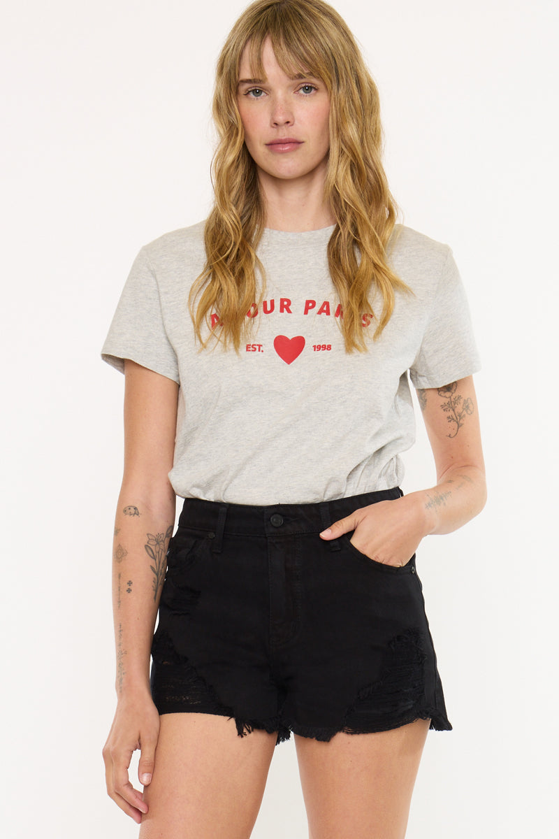 Shana High Rise Shorts - Official Kancan USA