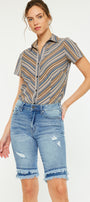 Karyn High Rise Bermuda Shorts - Official Kancan USA