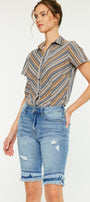 Karyn High Rise Bermuda Shorts - Official Kancan USA
