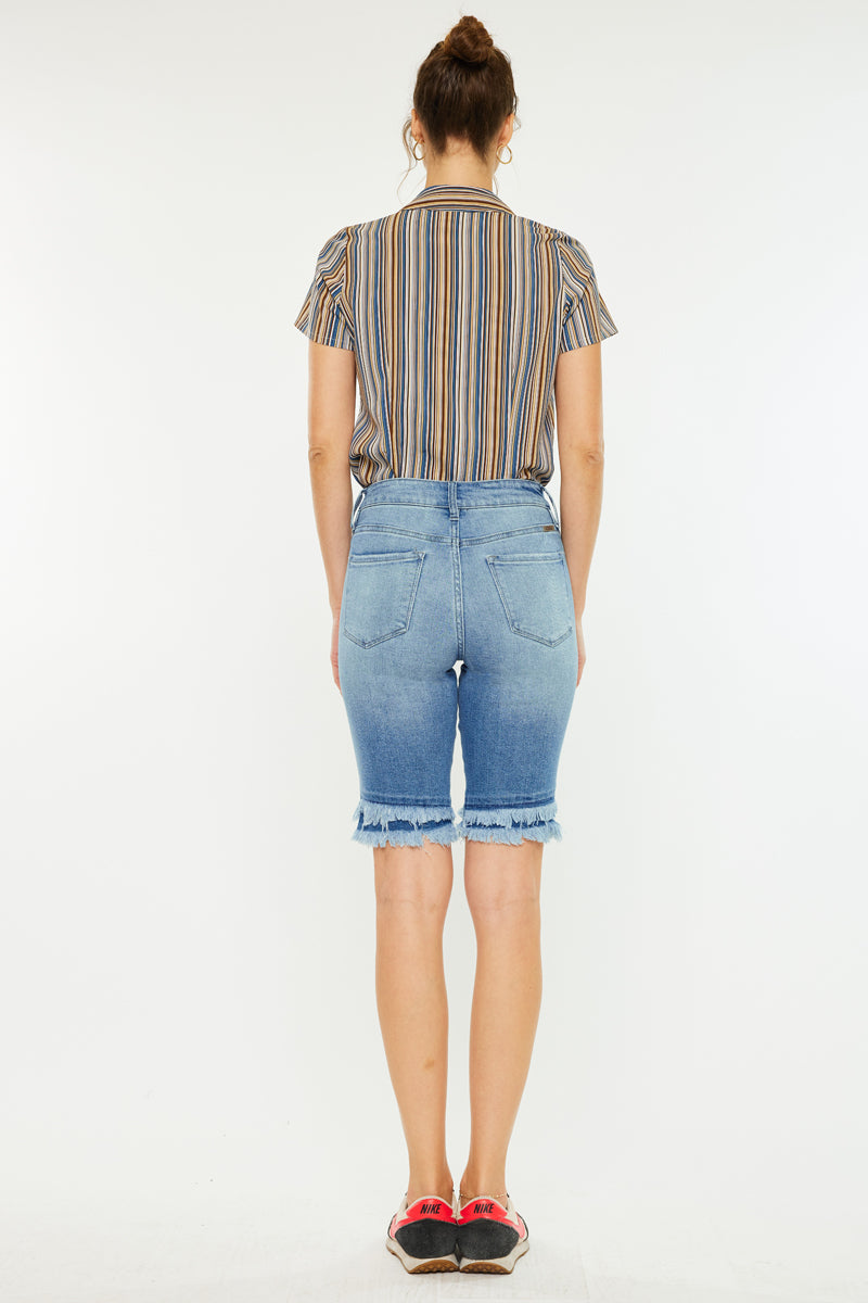 Karyn High Rise Bermuda Shorts - Official Kancan USA