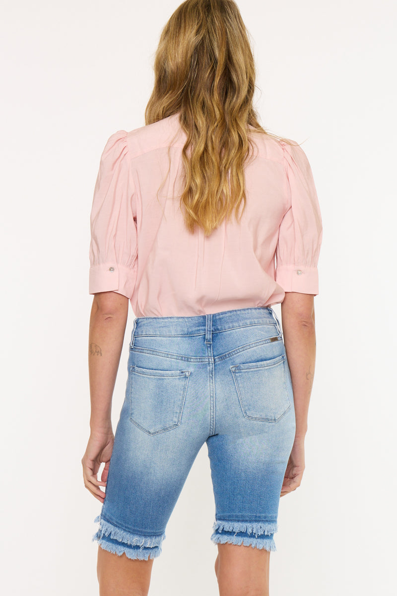 Karyn High Rise Bermuda Shorts - Official Kancan USA