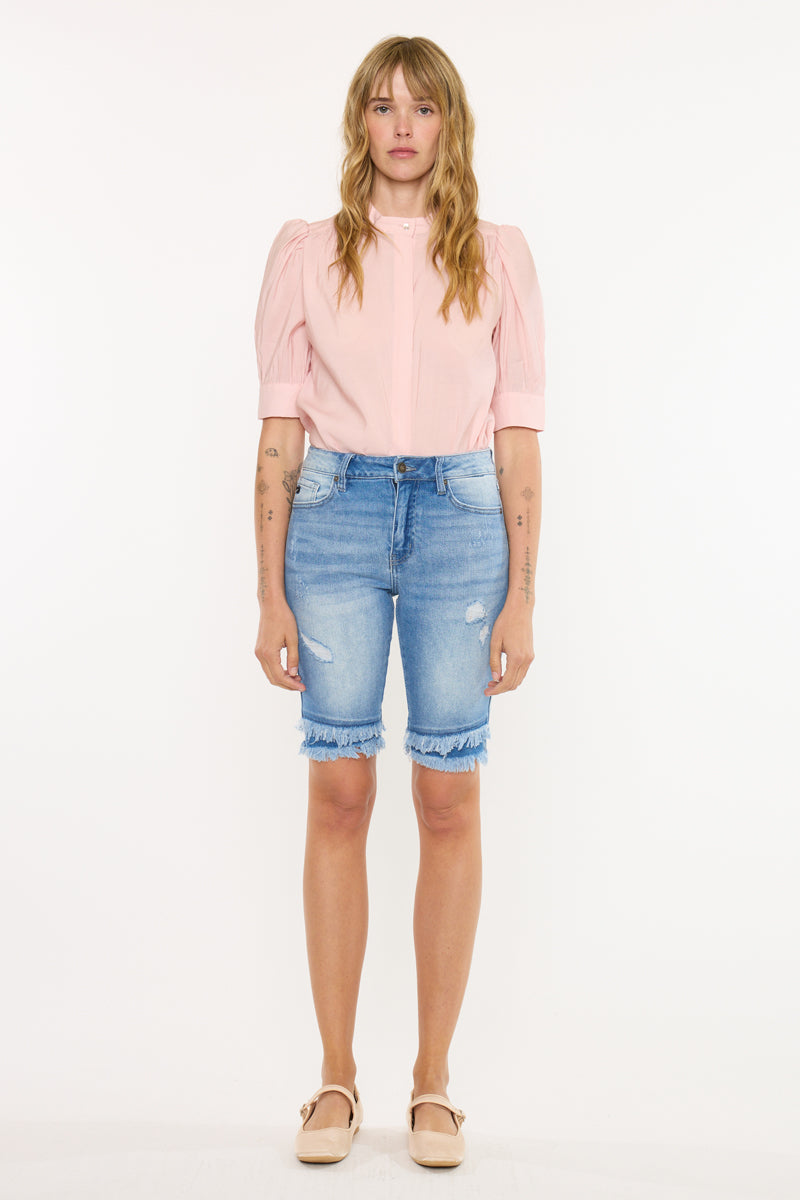 Karyn High Rise Bermuda Shorts - Official Kancan USA