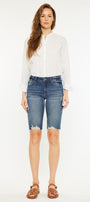 Yara Mid Rise Bermuda Shorts - Official Kancan USA