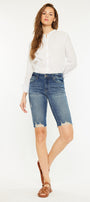 Yara Mid Rise Bermuda Shorts - Official Kancan USA
