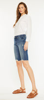 Yara Mid Rise Bermuda Shorts - Official Kancan USA