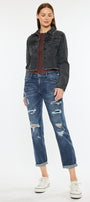 Devika Mid Rise Boyfriend Jeans - Official Kancan USA