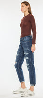 Devika Mid Rise Boyfriend Jeans - Official Kancan USA