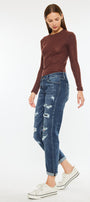Devika Mid Rise Boyfriend Jeans - Official Kancan USA