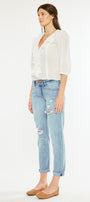 Aries Mid Rise Boyfriend Jeans - Official Kancan USA