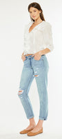 Aries Mid Rise Boyfriend Jeans - Official Kancan USA