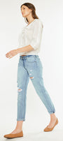 Aries Mid Rise Boyfriend Jeans - Official Kancan USA