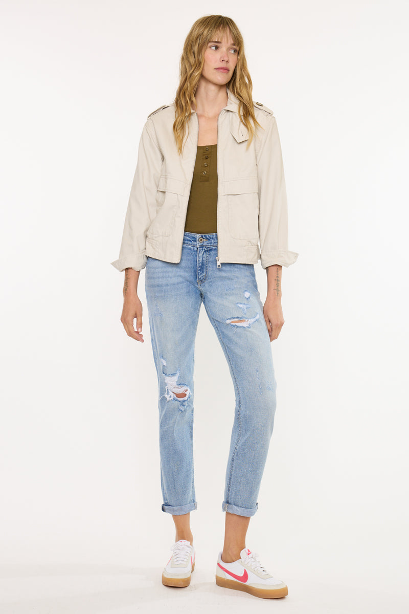 Aries Mid Rise Boyfriend - Official Kancan USA