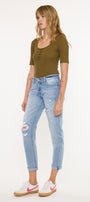 Aries Mid Rise Boyfriend - Official Kancan USA