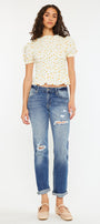 Aries Mid Rise Boyfriend Jeans - Official Kancan USA