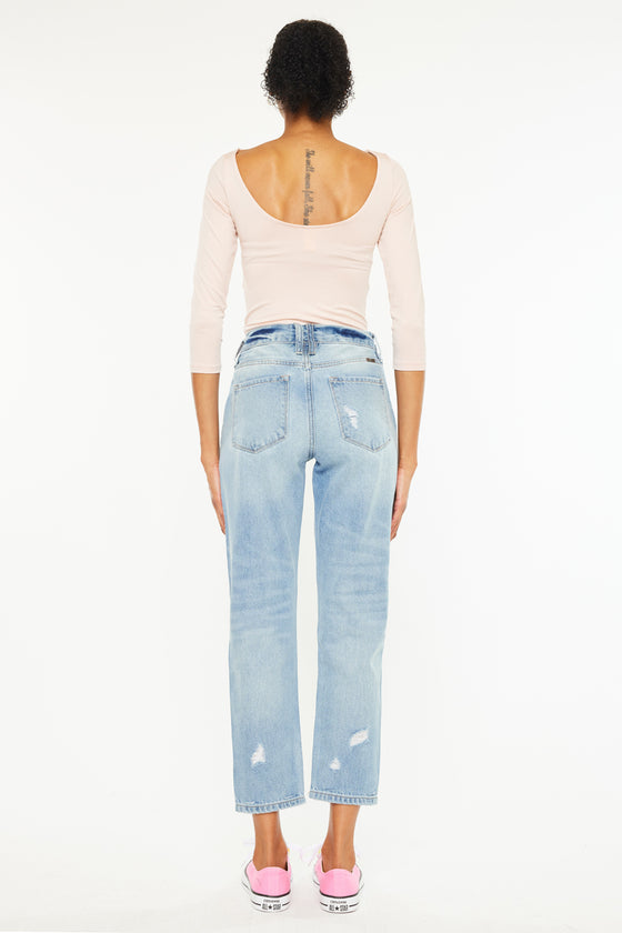 Larisa Ultra High Rise Mom Jeans - Official Kancan USA