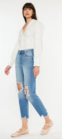 Regina High Rise Mom Jeans - Official Kancan USA