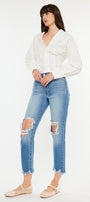 Regina High Rise Mom Jeans - Official Kancan USA