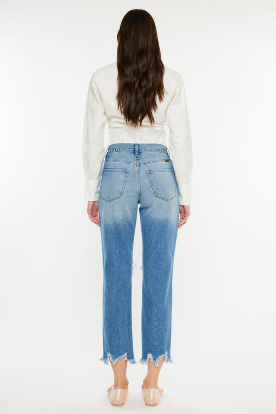 Regina High Rise Mom Jeans - Official Kancan USA