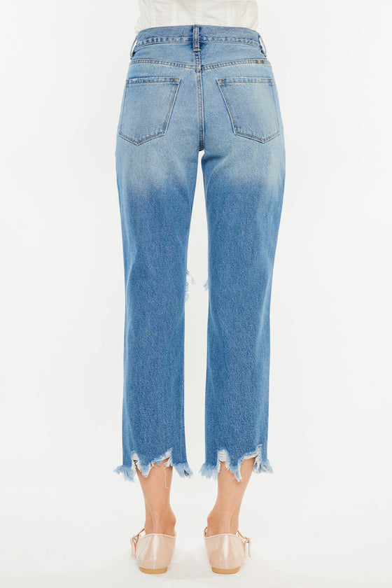 Regina High Rise Mom Jeans - Official Kancan USA