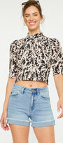 Jasmine High Rise Shorts - Official Kancan USA