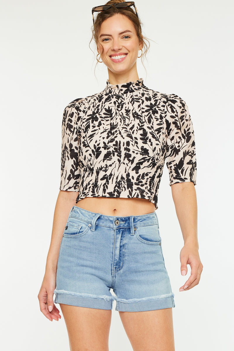 Jasmine High Rise Shorts - Official Kancan USA