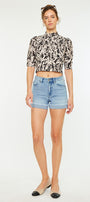 Jasmine High Rise Shorts - Official Kancan USA