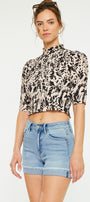 Jasmine High Rise Shorts - Official Kancan USA